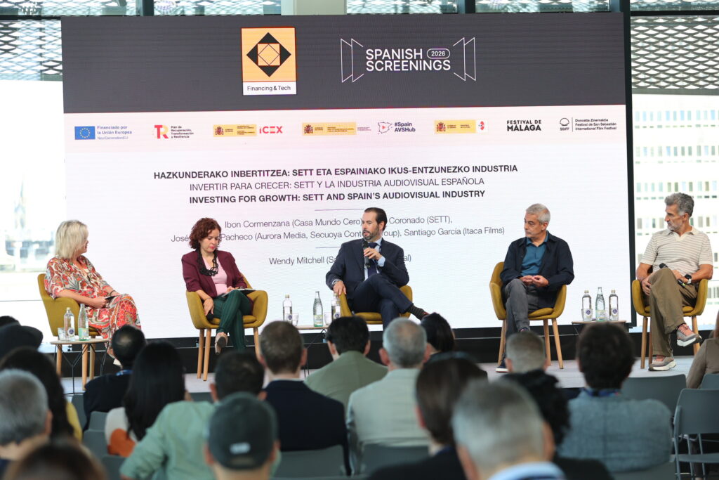 Aurora Media Inversiones participa en el debate sobre inversión y crecimiento audiovisual de la SETT en San Sebastián